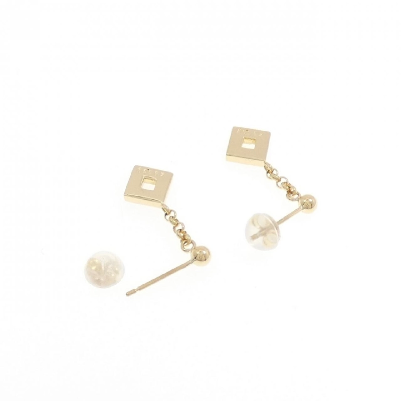 K18YG Bông tai kim cương 0.10CT - Hàng hiệu Chính hãng 870763