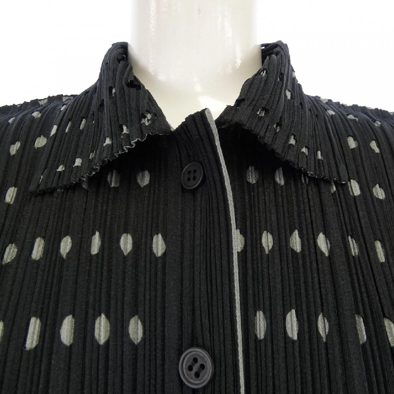 Pleats Please 2005 Cắt Chấm PP51-JJ563 7559112 Áo Sơ Mi 628058