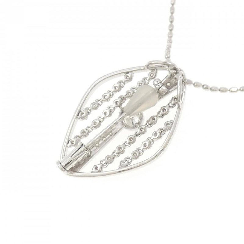 K18WG Dây chuyền kim cương 0.213CT - Hàng hiệu Chính hãng 861182