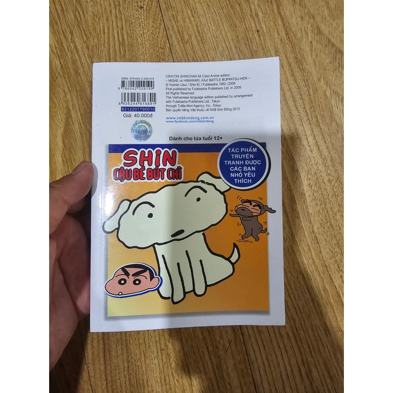 Phiên bản hoạt hình màu - Shin cậu bé bút chì tập 10 443959
