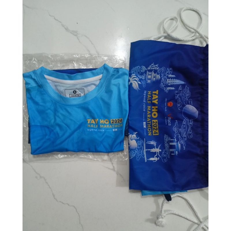 Combo Áo chạy + Túi rút giải Tây Hồ Half Marathon 2024 311711