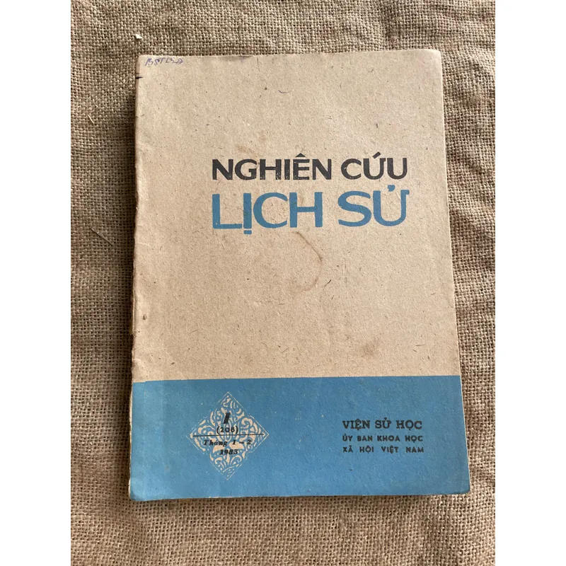 Nghiên cứu lịch sử - số 1-1983 - khổ lớn 679714
