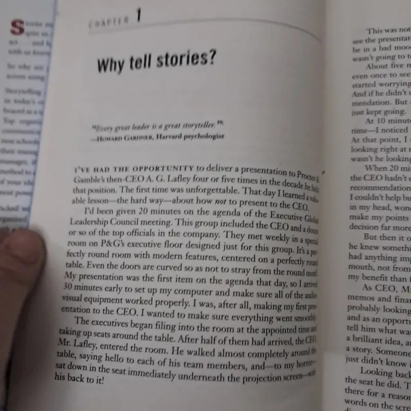 Lead with a story 997232