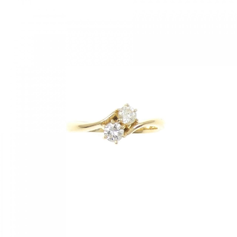 Nhẫn kim cương K18YG 0.22CT - Hàng hiệu Authentic 853621