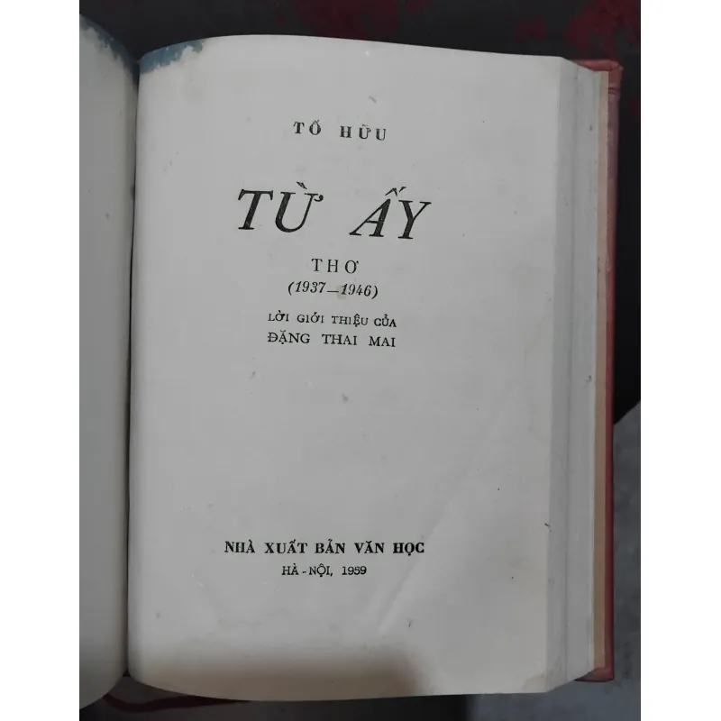 5 tập thơ quý hiếm nxb Văn hóa đầu 1960 đóng chung  999735