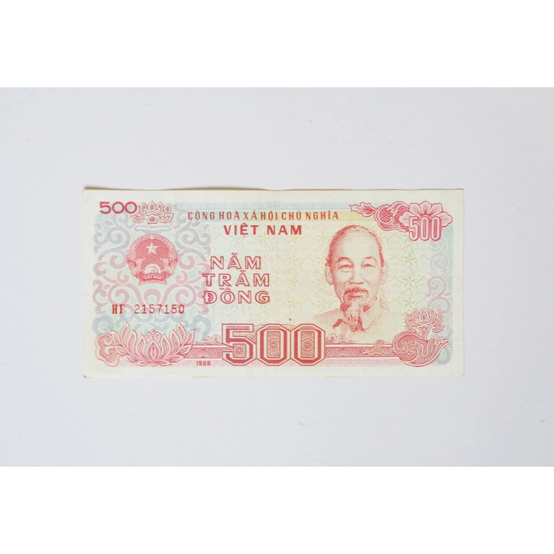 Tờ tiền 500 đồng xưa (HF 2157150) 377495