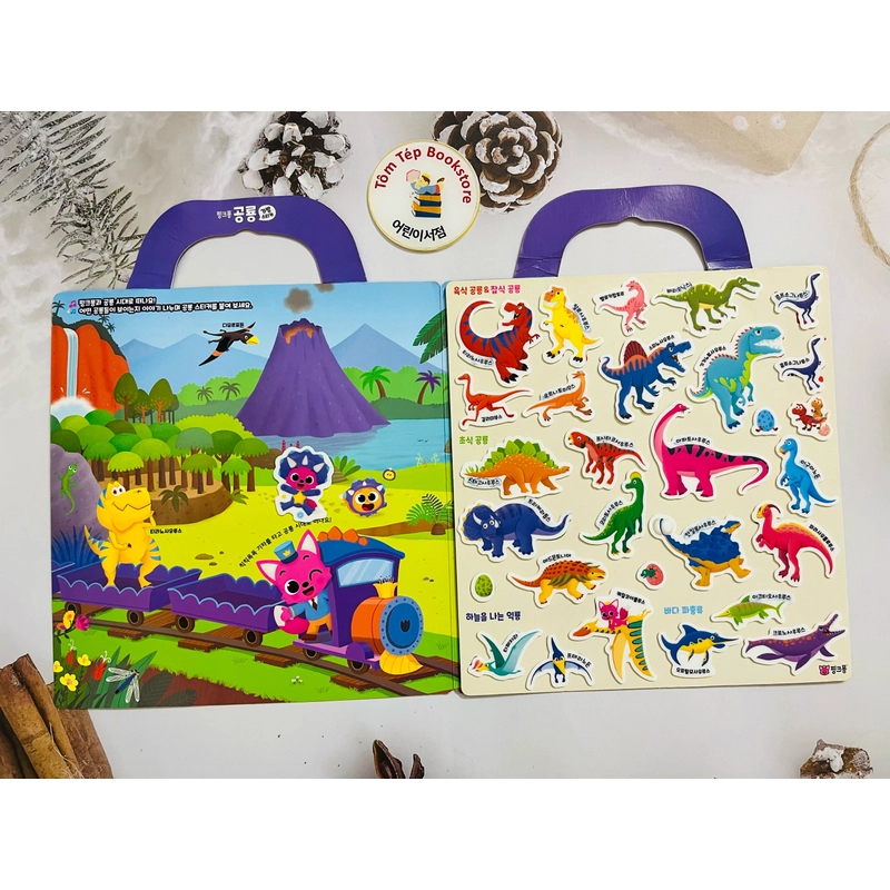 Set sticker tiếng Hàn cho bé 504945