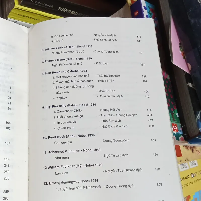 Tuyển tập truyện ngắn các tác giả đoạt giải Nobel 2 tập 795869