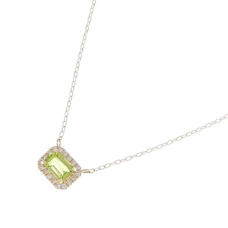 K18YG Peridot Necklace 0.67CT - Hàng hiệu Authentic 862576