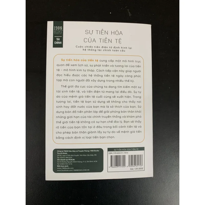 (Sách cũ) Sự tiến hóa của tiền tệ - Nik Bhatia - Thảo Hà dịch  960601
