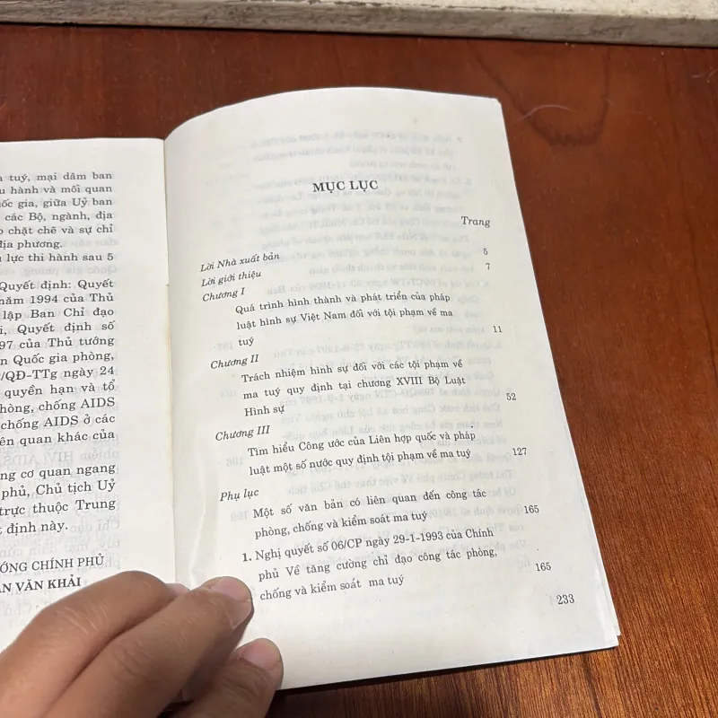 Sách Luật: Trách Nhiệm Hình Sự Đối Với Các Tội Phạm Về Ma Tuý - TS. Trần Văn Luyện - 2000 748203