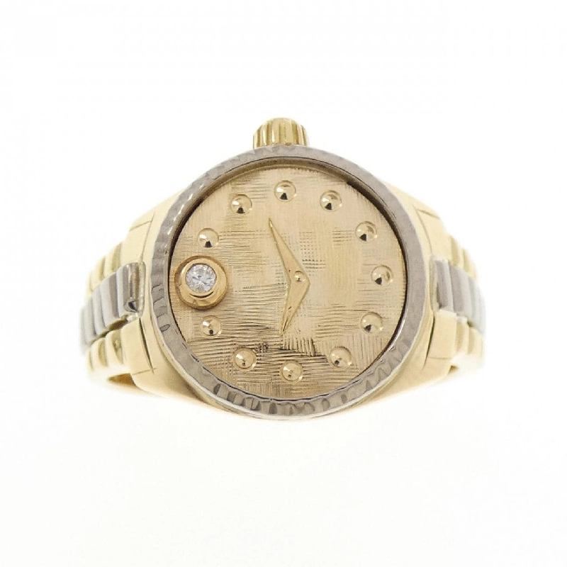 Nhẫn kim cương K18YG/K18WG 0.01CT - Hàng hiệu Chính hãng 854896