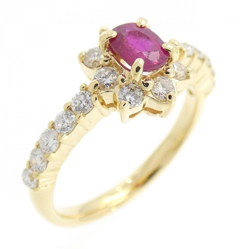 Nhẫn ruby K18YG 0.39CT 667911