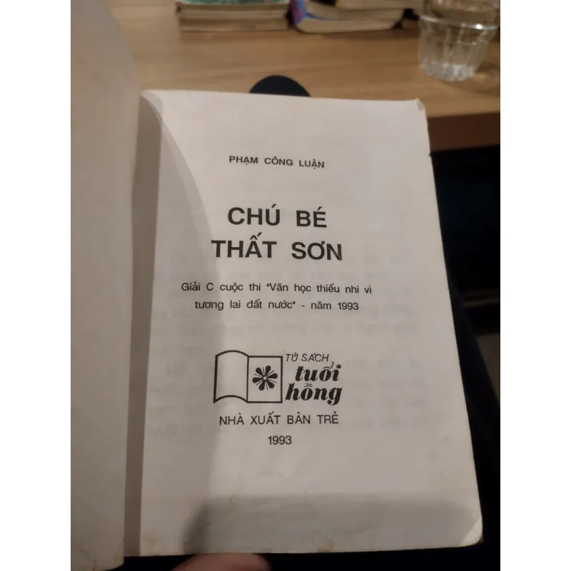 sách Chú Bé Thất Sơn của tác giả Phạm Công Luận. 



Đây là một tác phẩm văn học thiếu nhi 1025366