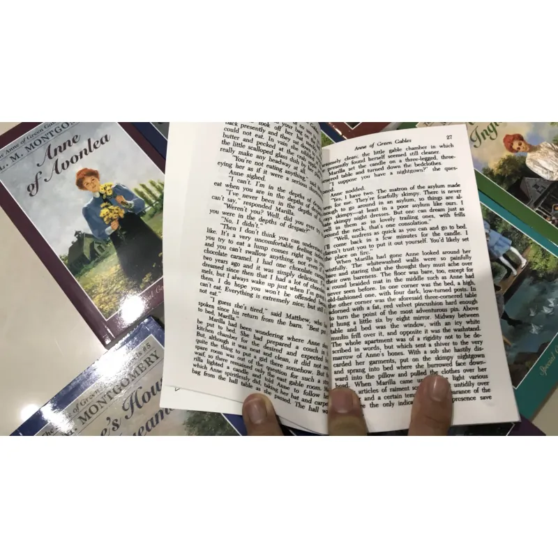 Truyện - Anne of Green Gables Complete - No box 8 books 426880