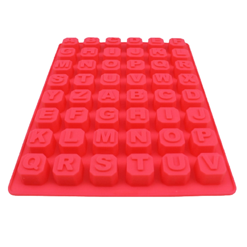 Khuôn silicon làm bánh, rau câu, socola 24 chữ cái, 10 số, ký tự - Mã số 1136 338421