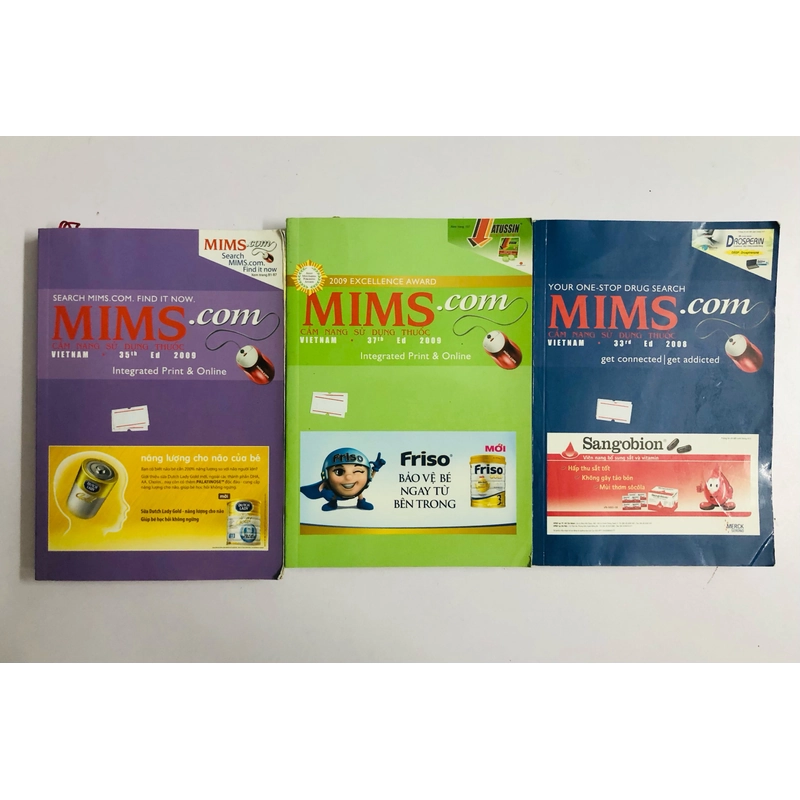 3 cuốn Cẩm nang sử dụng thuốc MIMS 494727
