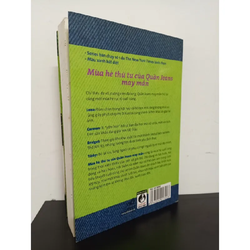 [Phiên Chợ Sách Cũ] Mùa Hè Thứ Tư Của Quần Jeans May Mắn - Ann Brashares 0301 403166