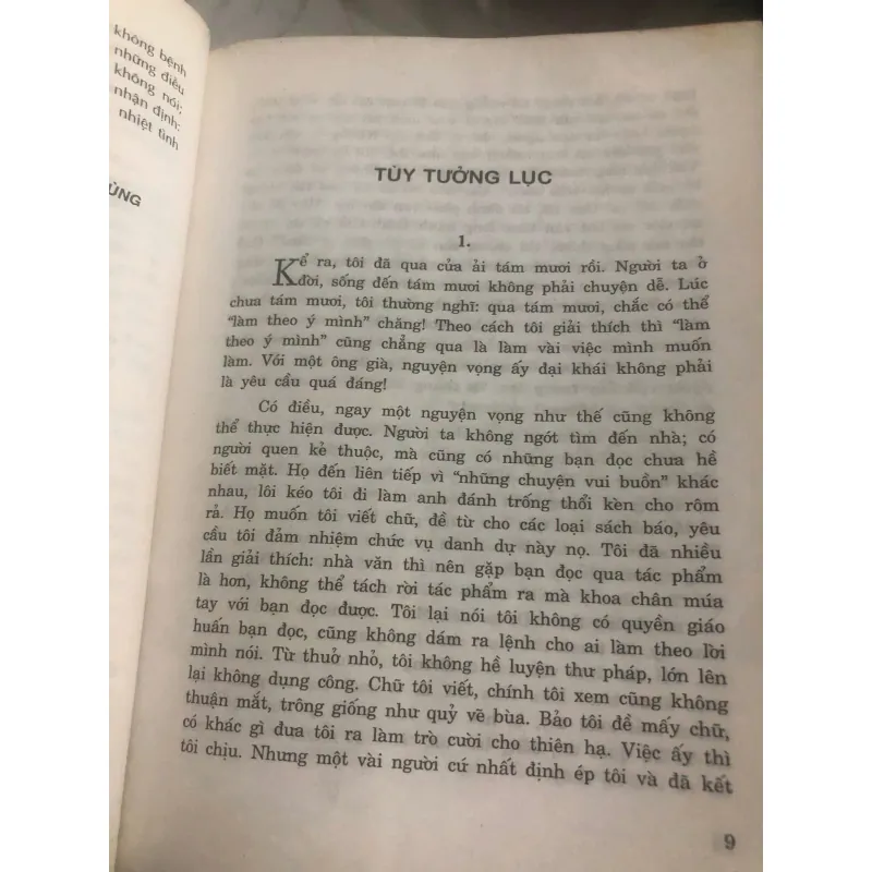 Ba Kim Tùy tưởng lục - Ba Kim (Trương Chính & Ông Văn Tùng dịch) 991712