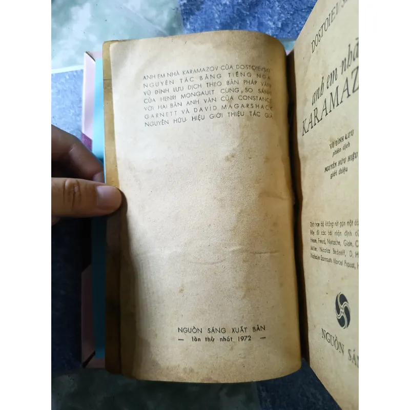 Anh em nhà Karamazov ( có đóng áo) - Dostoievski 705058