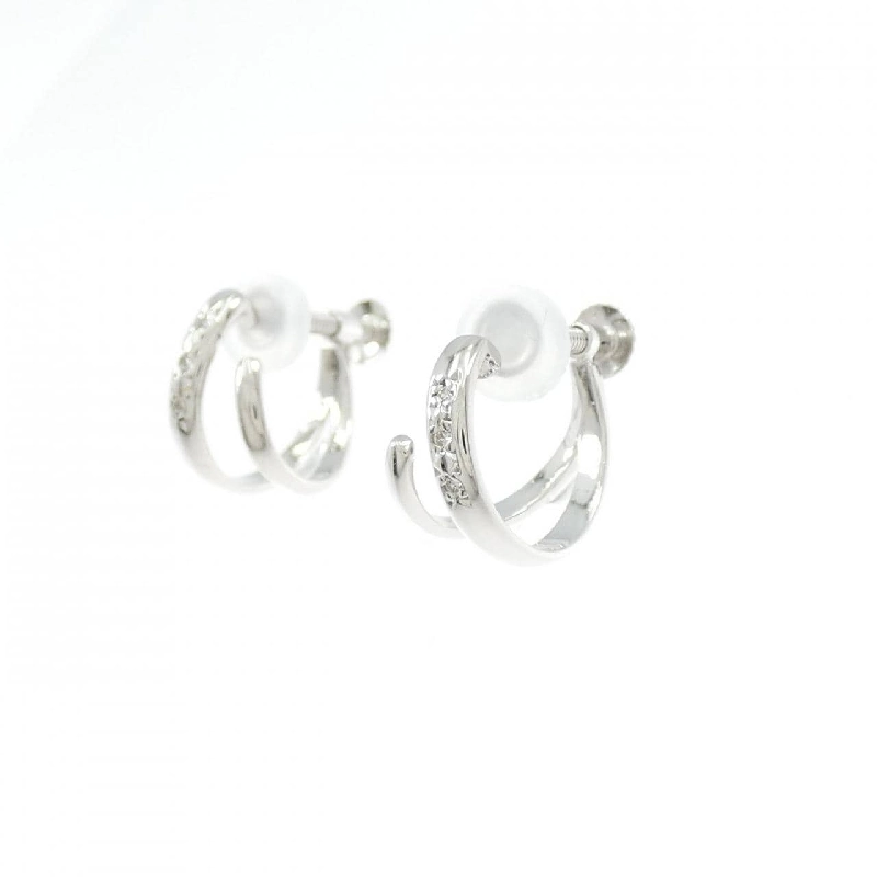 K18WG/K14WG Bông tai kim cương - Hàng hiệu Authentic 869881