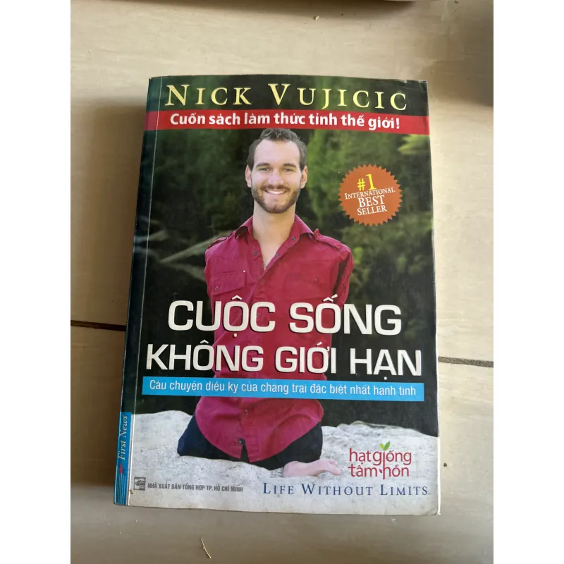 Sách Cuộc Sống Không Giới Hạn - Nick Vujicic mới 797781