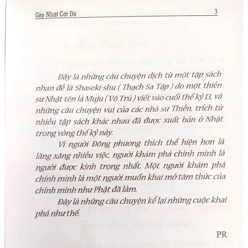 Góp Nhặt Cát Đá - Thiền sư Muju 290537