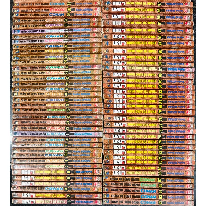 Thám tử lừng danh Conan tổng 72 tập không trùng 960673