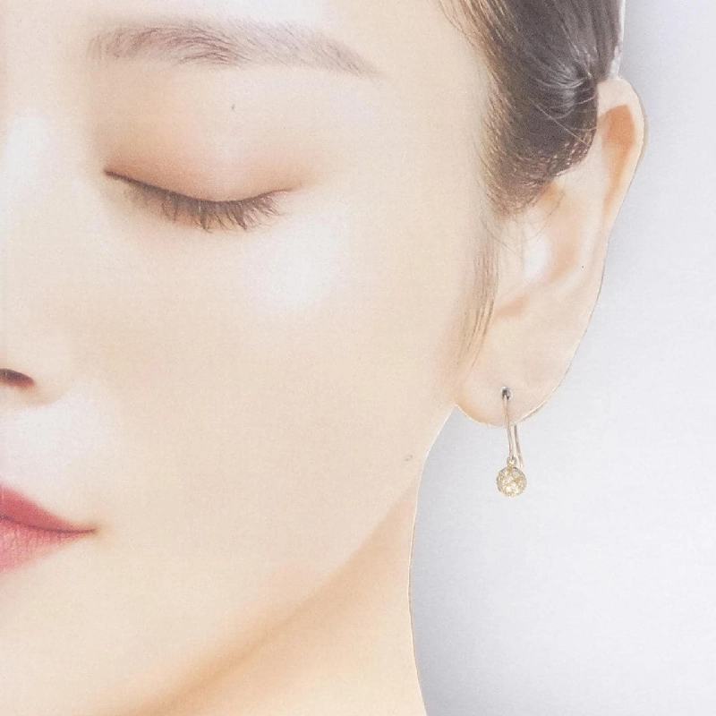 K18YG Bông tai kim cương 0.40CT - Hàng hiệu Chính hãng 868688