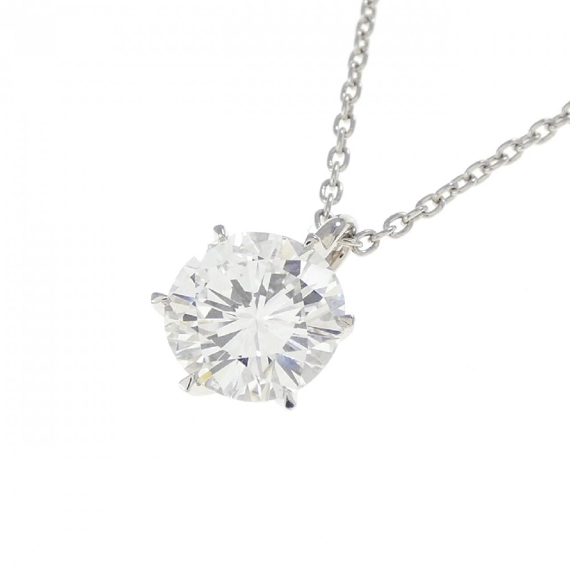 Dây chuyền kim cương Solitaire PT900/PT850 1.150CT F VS1 Tốt - Hàng hiệu Chính hãng 874531