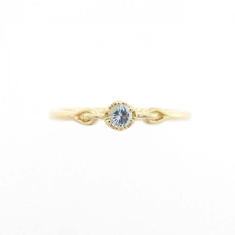 Nhẫn Aquamarine K18YG - Hàng hiệu Authentic 850644