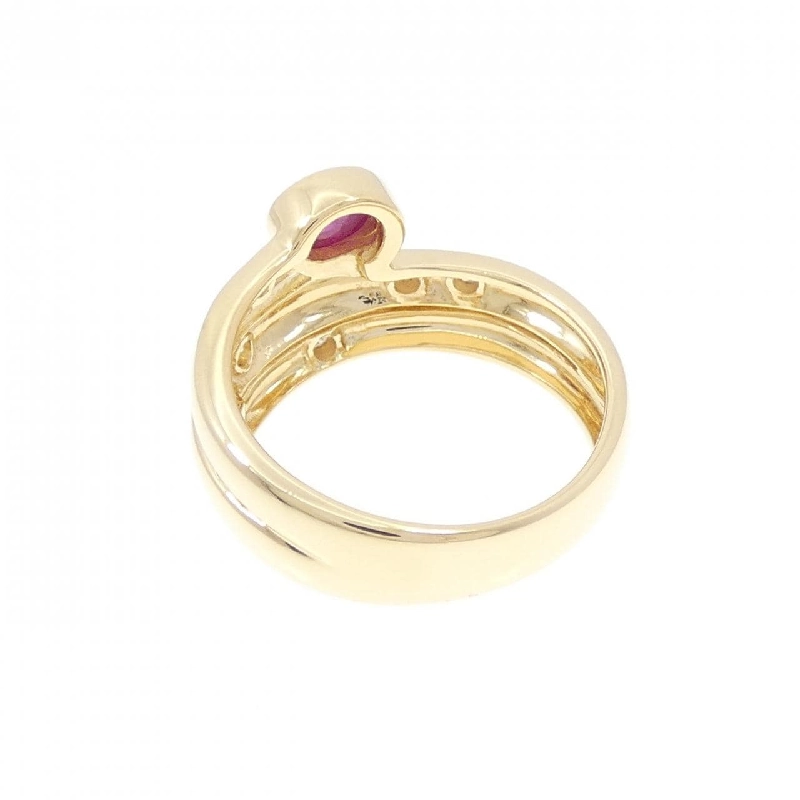 Nhẫn Ruby K18YG 0.31CT - Hàng hiệu Chính hãng 856052
