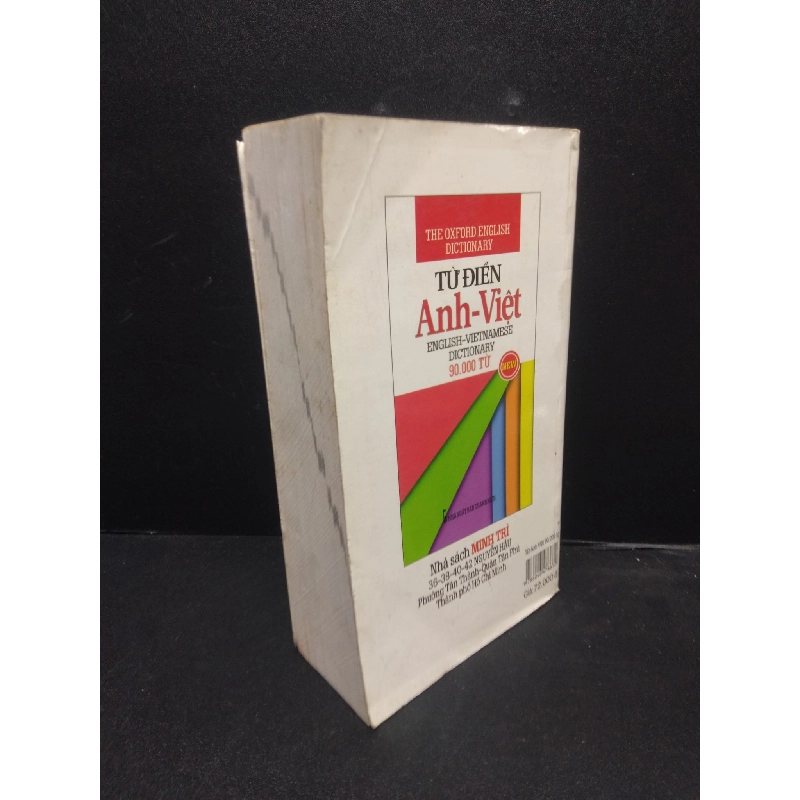 Từ điển Anh Việt 90.000 từ năm 2017 mới 80% ố rách bìa nhẹ HCM2902 913413