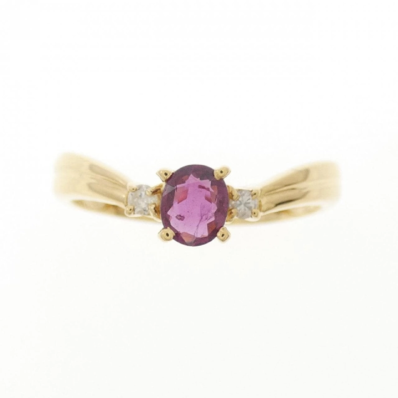 Nhẫn ruby K18YG 666377