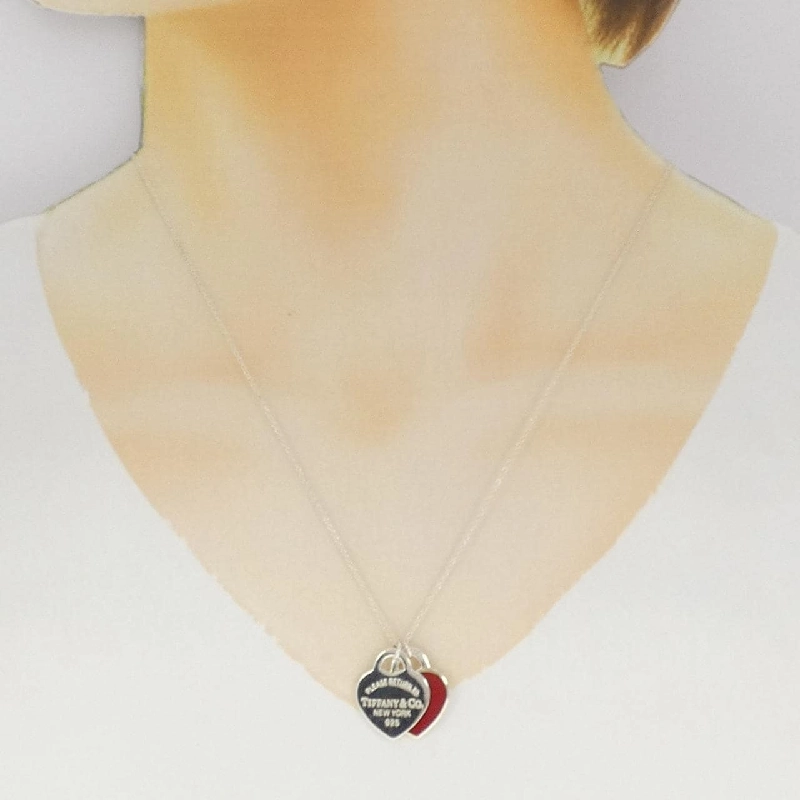 Nhẫn Tiffany Return to Tiffany Double Heart Tag - Hàng hiệu Authentic 840685