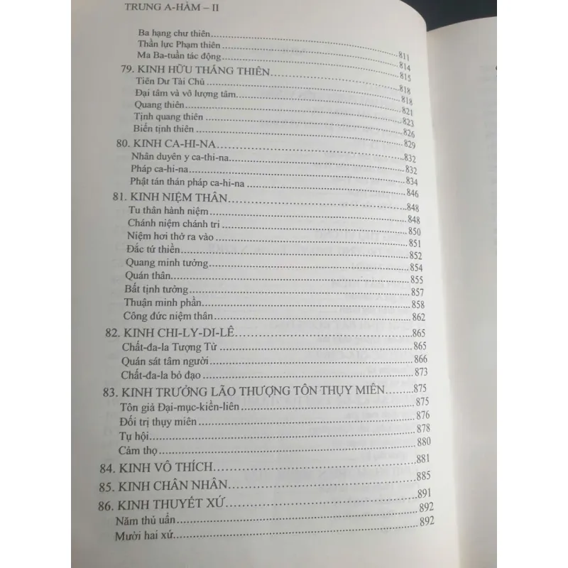 Trọn Bộ Tiểu Tạng Kinh Trung A- Hàm - Tuệ Sỹ 704363