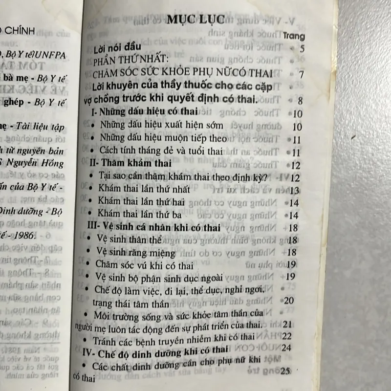 Sổ tay chăm sóc sức khoẻ phụ nữ có thai và nuôi con bằng sữa mẹ 589625