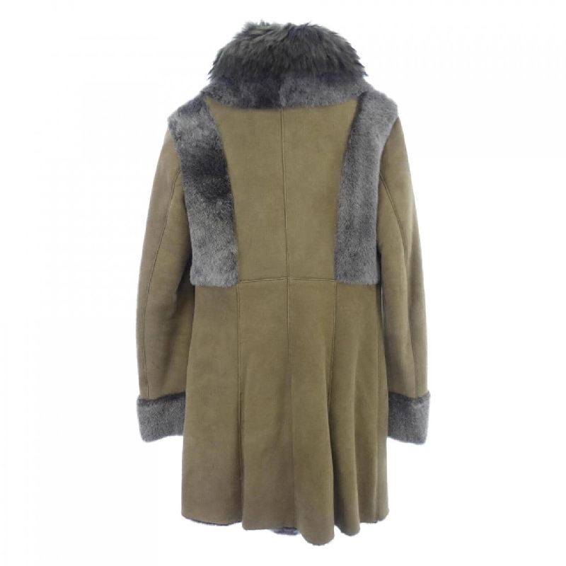 RITSUKO SHIRAHAMA Áo khoác lông cừu - Hàng hiệu Authentic 820815