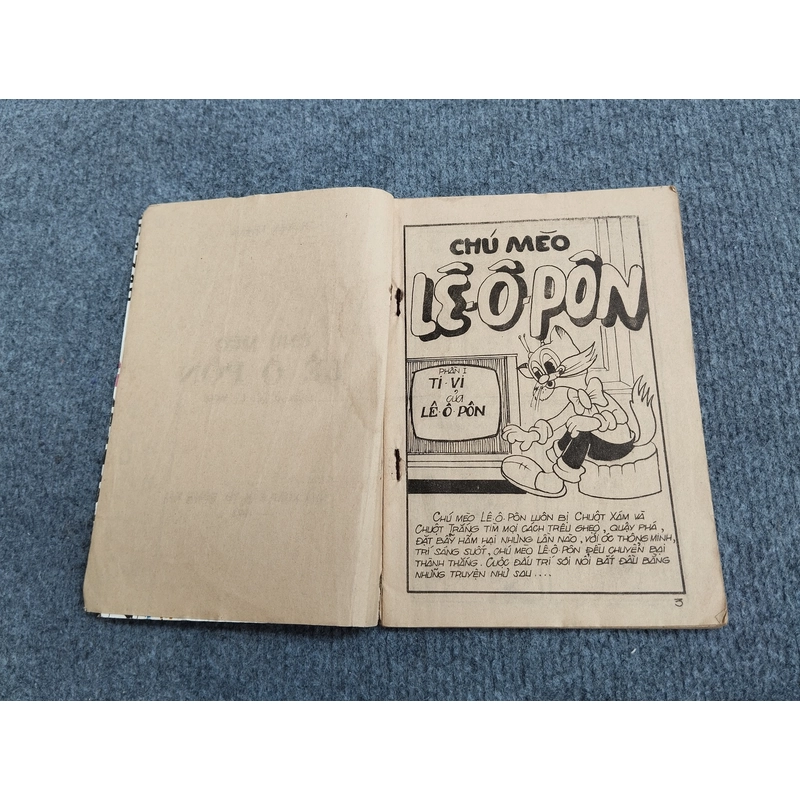 CHÚ MÈO LÊ - Ô - PÔN TẬP 1 504820