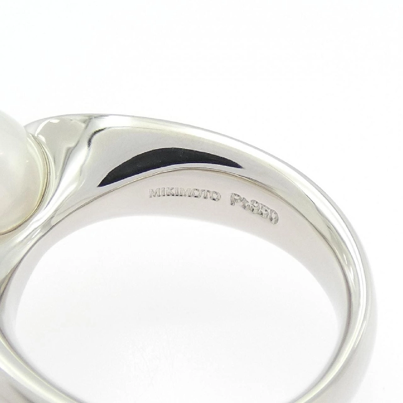 Nhẫn ngọc trai trắng Mikimoto 10.2mm - Hàng hiệu Chính hãng 836324