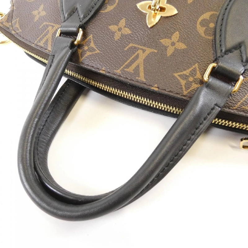 Túi xách Louis Vuitton Monogram Flower Zipped Tote PM M44351 609814