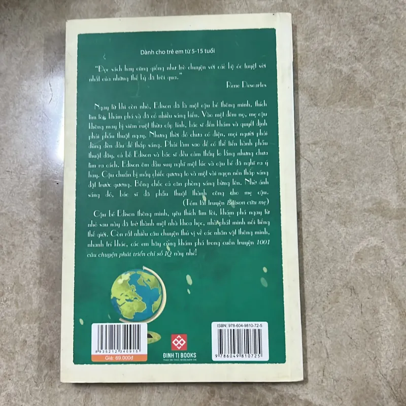 1001 câu chuyện phát triển chỉ số IQ 750770