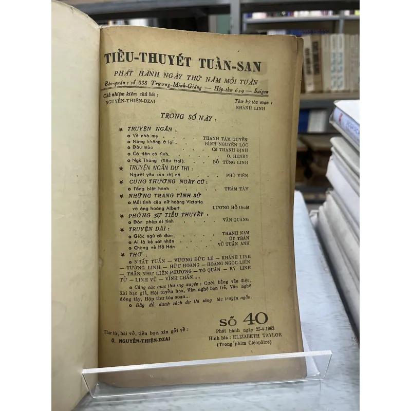 TẠP CHÍ TIỂU THUYẾT TUẦN SAN SỐ 40  973247