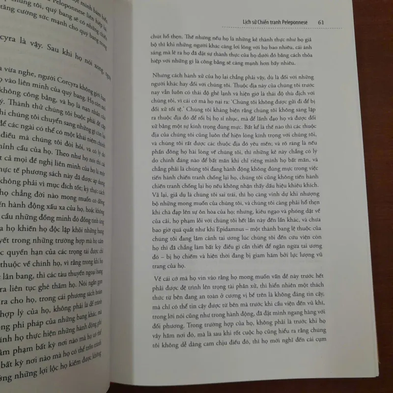 LỊCH SỬ CHIẾN TRANH  PELOPONNESE - THUCYDIDES 438044