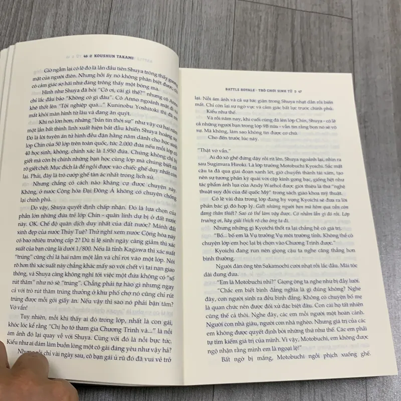 Battle royale trò chơi sinh tử - koushun takami. 3a5 717393