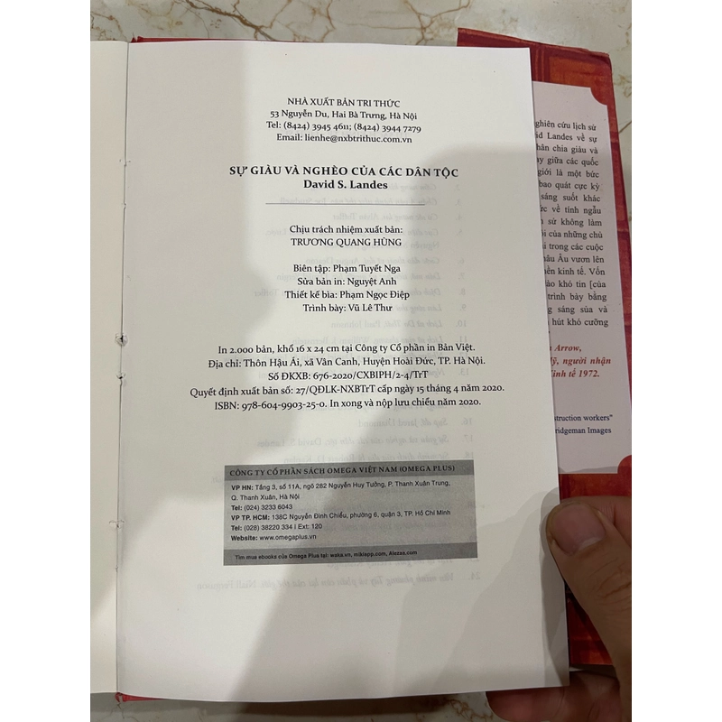 Sự Giàu Và Nghèo Của Các Dân Tộc - David S. Landes (c) 444706