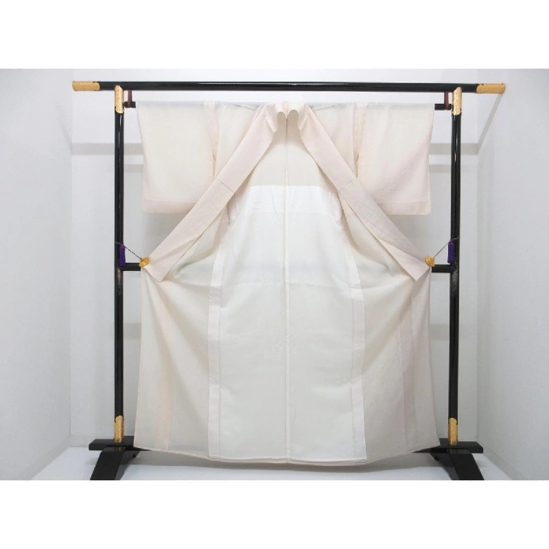 Áo kimono đơn lớp họa tiết vải lụa thêu chế tác Yuzen - Hàng hiệu Authentic 882947