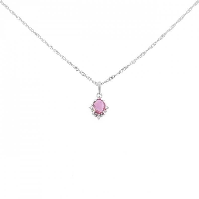 Dây chuyền ruby PT900/PT850 - Hàng hiệu Authentic 856486