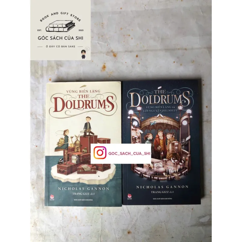 Combo 2 tập The Doldrums - Vùng Biển Lặng - Nicholas Gannon 736293