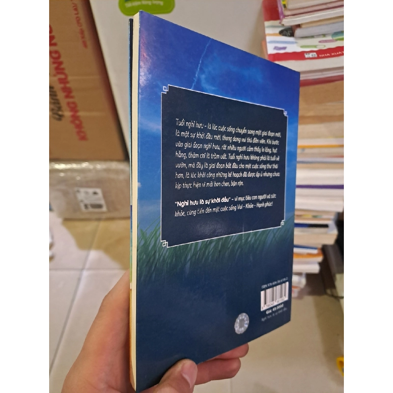 Nghỉ hưu là sự khởi đầu sống vui khỏe hạnh phúc Bác sĩ Trần Văn Nam mới 80% ố nhẹ HCM.TN2308 SỨC KHỎE - THỂ THAO 924445